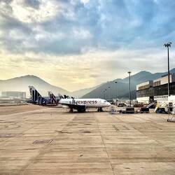 The sun finally rose for me after my 20 hour night.