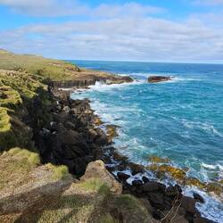Slope Point, facing east