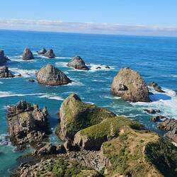 View from under the lighthouse.