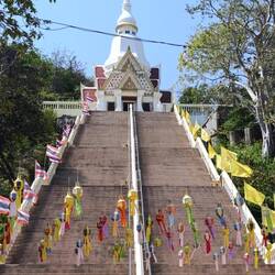 Sehr viele Treppen und sehr heiß 🙈