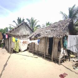 typisches Haus im Dorf