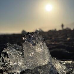 Diamond Beach - woher der Name wohl kommt? 😉