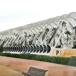 Umbracle, offene Halle