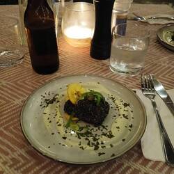 Vegane Kaviar mit Patacones
