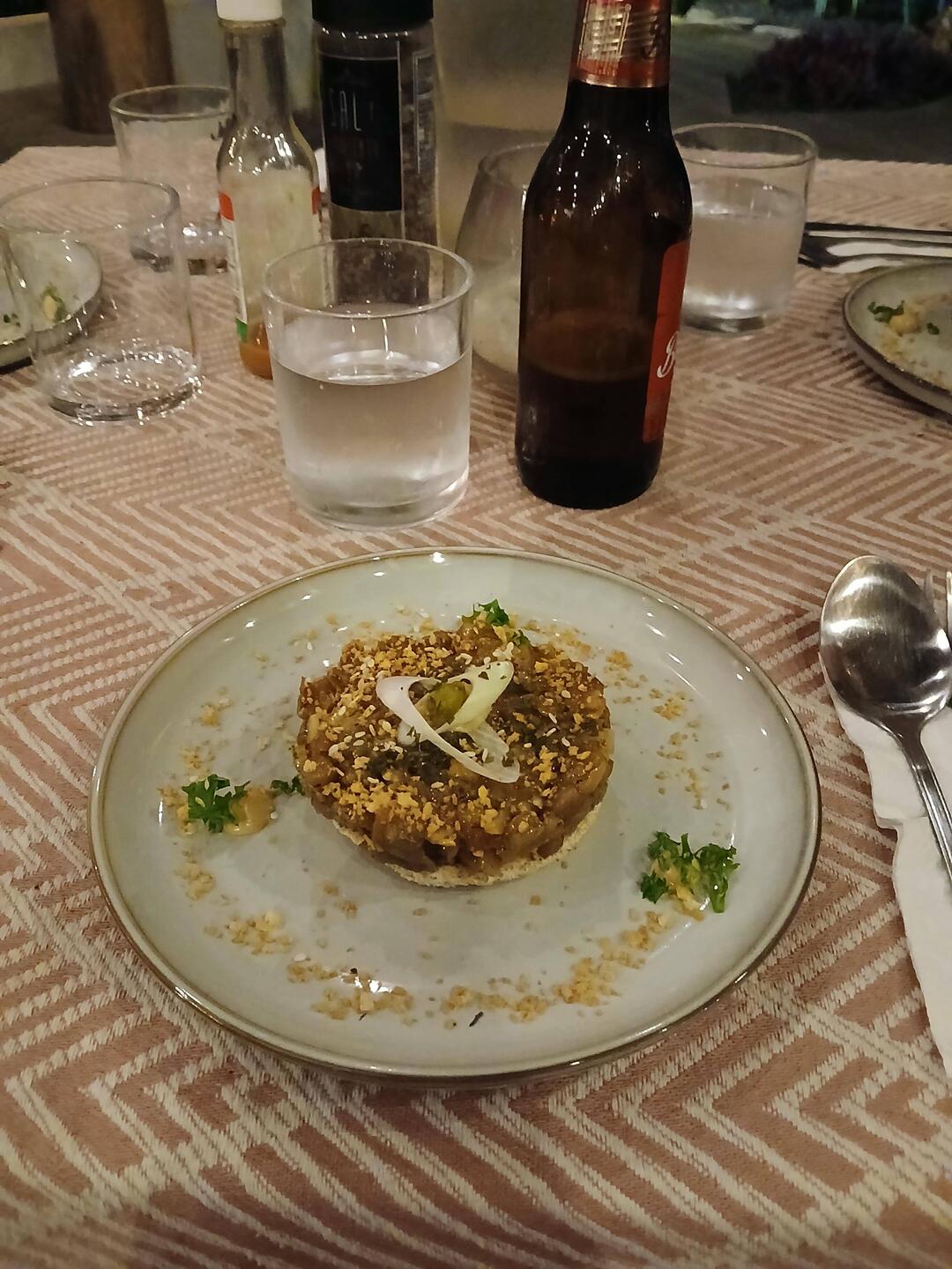 Aubergine uf Toast