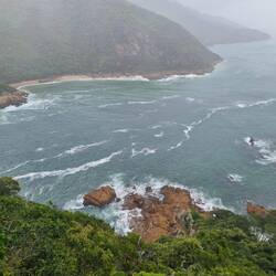 Lookout am East Head von Knysna