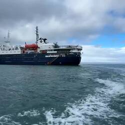 And we are off — St Andrews Bay, SGI.