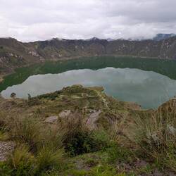 Mein Ziel: Laguna Quilotoa
