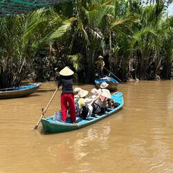 Cruising down the Mekong