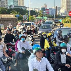 10M people - 8M motorcycles!