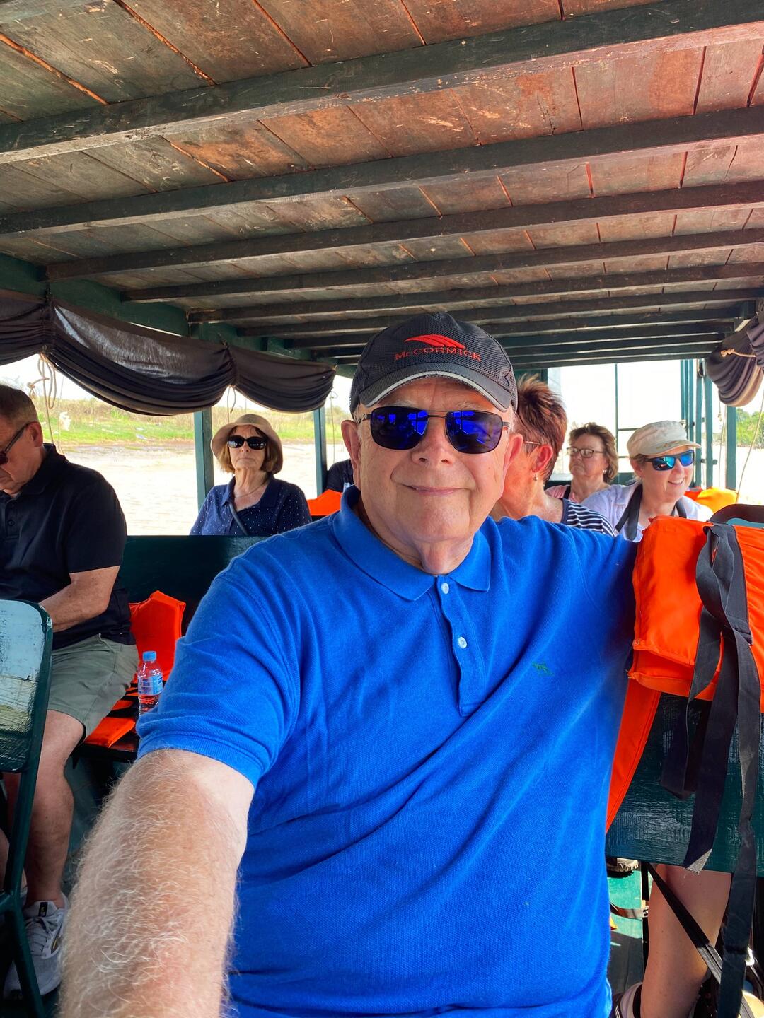 Paul on Tonle Sap