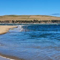 Remember that stick? Tidal effect ~30 mins later.