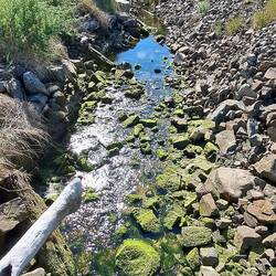 Other side of the bridge.