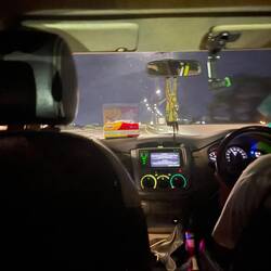 On the Way mit oisem Fahrer zum Guesthouse in Bukit Lawang ☺️