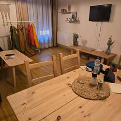 Here's some shots of our apartment