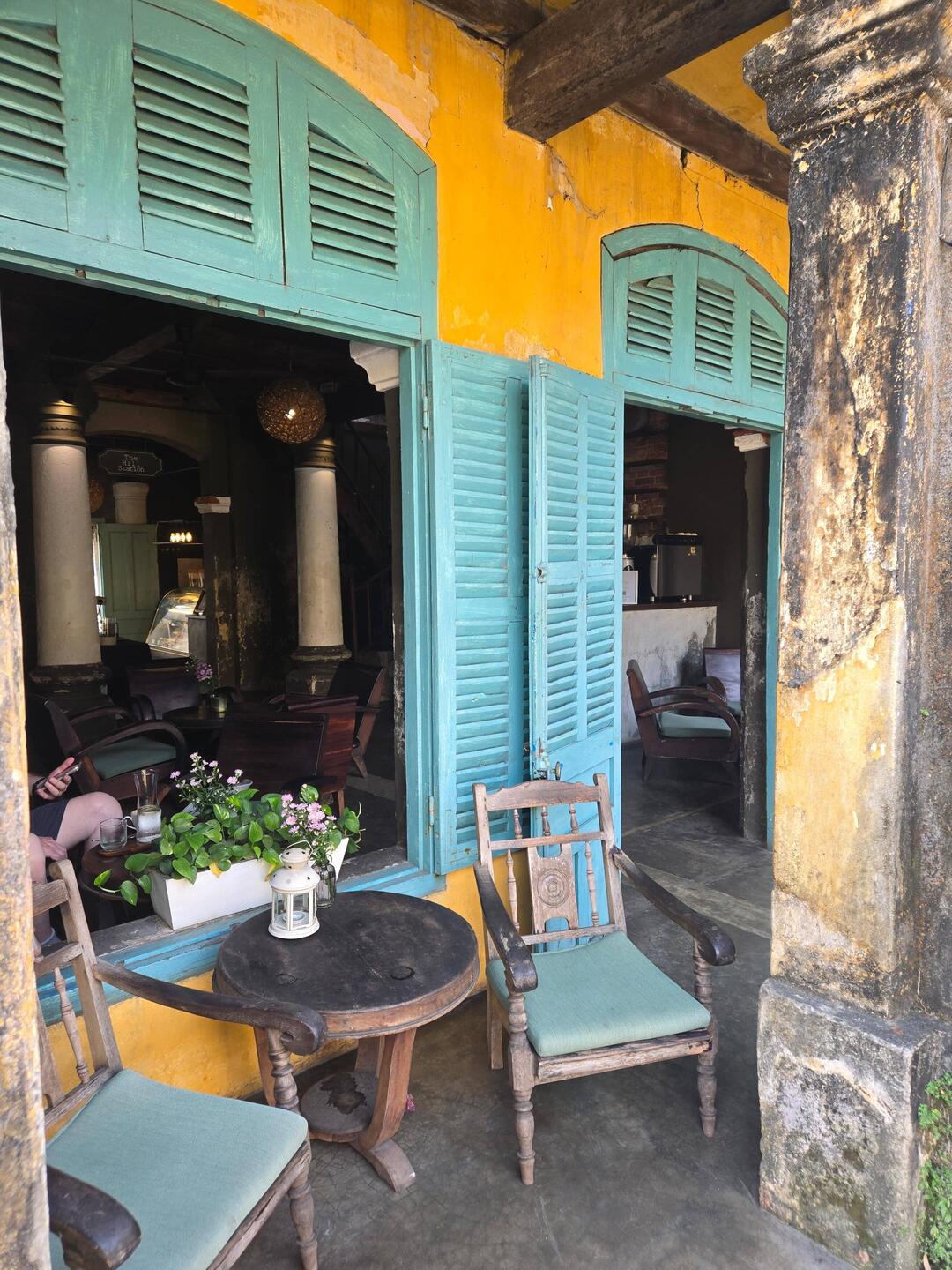 Coffee spot for today. Over 100 year old building that has stood the test of time.
