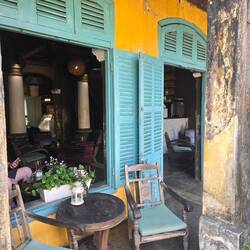 Coffee spot for today. Over 100 year old building that has stood the test of time.