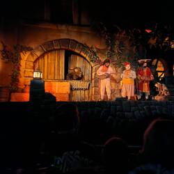 The place had a great band playing