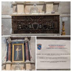 The heart of St. Louis. It's not the Cardinals, and it's not Soulard. His heart is in this tomb.