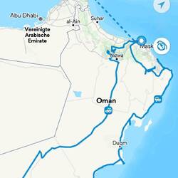 4023 Kilometer durch den Oman