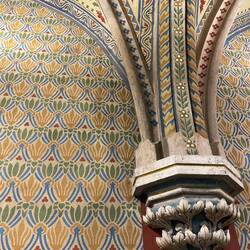 Alle Wände sind handbemalt!