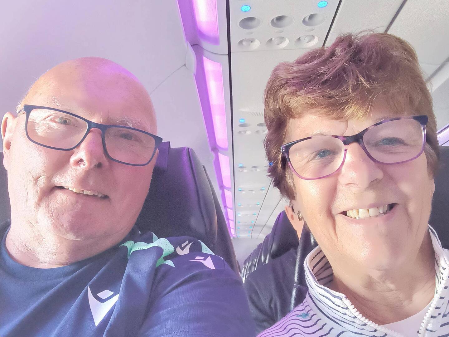 Ready for off on flight no 10