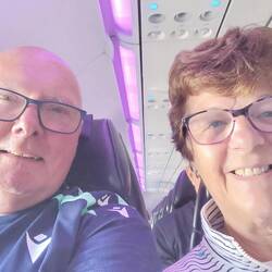 Ready for off on flight no 10