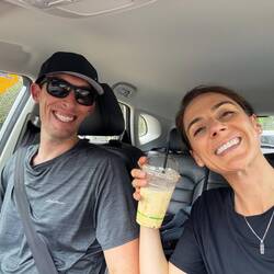 Snack after the Gorge heading to the crocodile river cruise