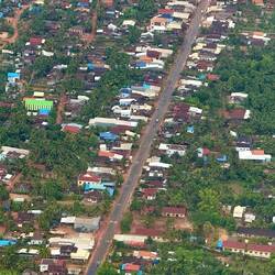The Cambodian countryside.