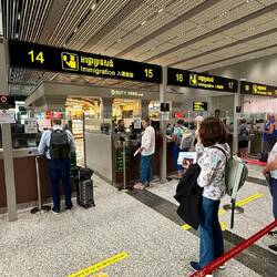 Didn't notice the "no photos" sign. Oops.