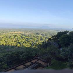 Die Aussicht unterwegs nach oben