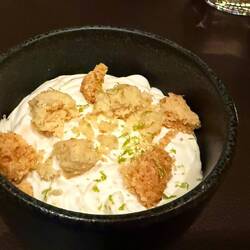 Sorrento Mio (Zitronensorbet mit Lemon Curd Schaum)