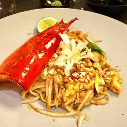Lobster pad thai