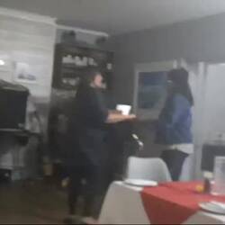 Dianne and I having a go at the Cha Cha 🤪