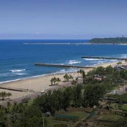 Indischer Ozean bei schönem Wetter