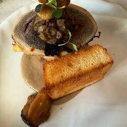 BONE MARROW - MUSHROOM DUXELLES - TARIUFATA - BRIOCHE