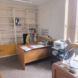 Ja, hier wird schwer gearbeitet...