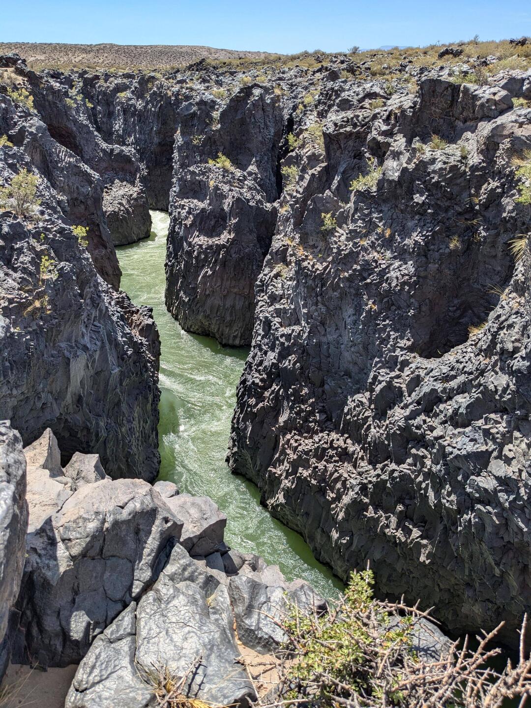 Lava canyon