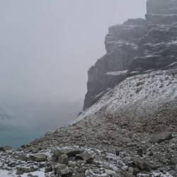 Ond so esch d'Sicht gsi, wo mer dobe acho send