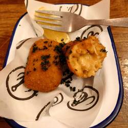 Shrimp croquettes