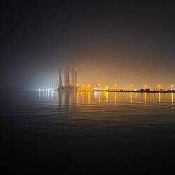 Corniche by night