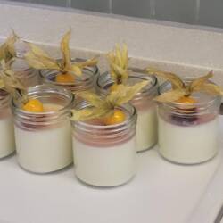 Yogurt, we think. Forgot to get 1. Looks good.