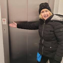 Smallest elevator ever!