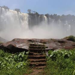 ...die Aussicht nicht weniger spektakulär...