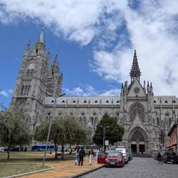 Kathedrale von Quito, gebaut 1988!