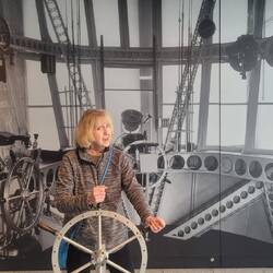 Jomar at the helm, arrrrgh...!