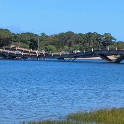 Wavy "roller-coaster" bridge. Weeeeee!