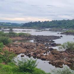 Der Iguaçu am Abend und