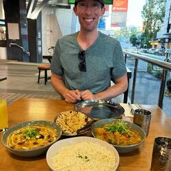 Indian Dinner was a feast!