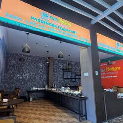 Das Buffet von dem wir uns bedienen durften